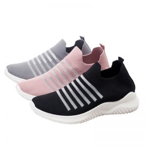 Women Casual Shoes Breathable Mesh Walking Sock Sneakers