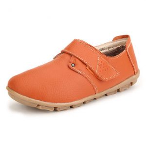 Women Cotton Casual Warm Hook Loop Flat Shoes