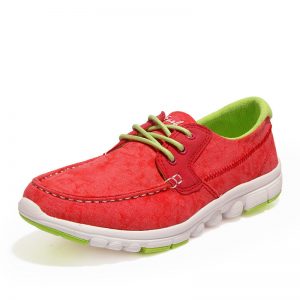 Women Light And Comfortable Breathable Casual Solid Color Canvas Flat Shoes