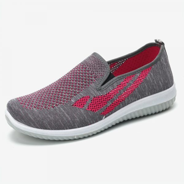 Women Walking Shoes Casual Mesh Slip On Sneakers