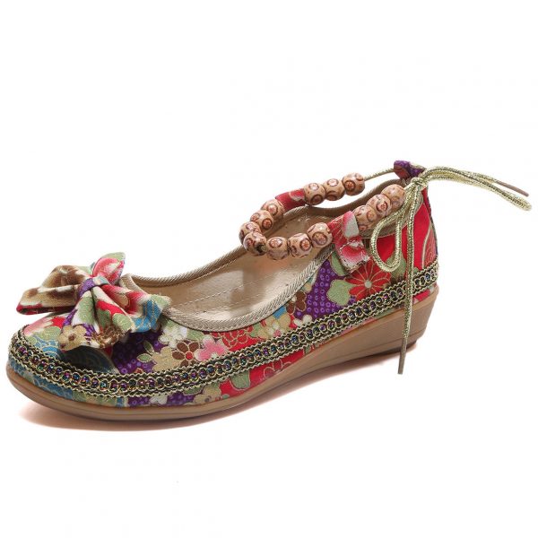 WomenChinese StyleEmbroideredFlat Shoes