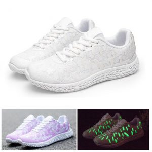 Women's Light Up Shoes White Sneakers