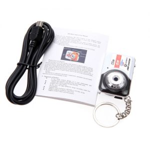 X6 Portable Ultra Mini HD High Denifition Digital Camera Mini DV Support 32GB TF Card with Mic