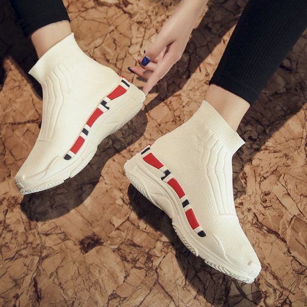 Zhen Yu European Station High To Help Stretch Socks Shoes Women's New Wild Ulzzang Thickening