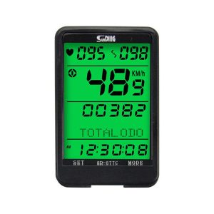 abzb-sunding sd-577c bike speedometer wireless heart rate cadence ant monitor satch bicycle computer cycling odometer access