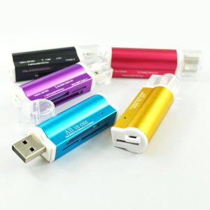 all in one usb 2.0 multi memory card reader for micro sd/tf m2 mmc sdhc ms memory stick