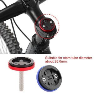 aluminum alloy bicycle computer holder stem cap mount bracket support satch gps speedometer mtb bike accessories rr7240