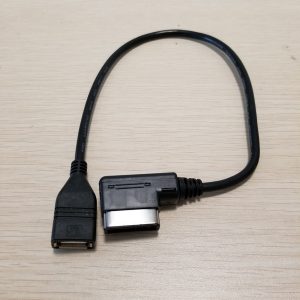 audi music interface ami mmi to usb adapter power data cable for audi car a3 a4 a5 a6 a8 q5 q8 q7 a4l a6l black 30cm