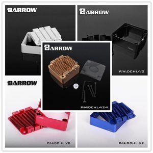 barrow aluminum alloy water cooling kits dchl-v2 modification kit for ddc series water pump silver red blue white black optional