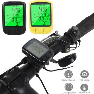 bicycle accessories waterproof wireless 2 colour 2032 cycling road bike clock riding bicycle speedometer