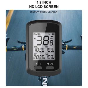 bicycle code table automatic 1.8inch lcd screen waterproof computer speedometer wireless outdoor cycling bike gps accessories