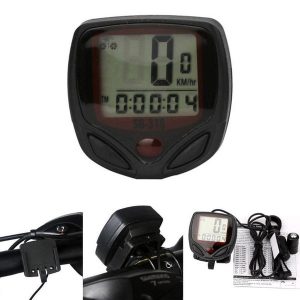 bicycle computer bicycle cycling lcd speedometer bike speed home, travel, outdoor, etc computer english odometer meter 100g