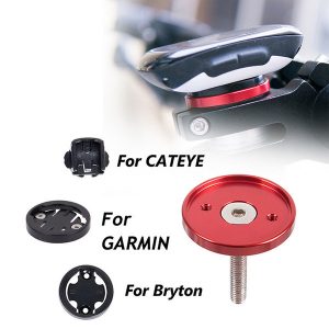 bicycle computer holder stem cap mtb road cycling satch gps speedometer mount bracket for garmin bryton cateye pa0128