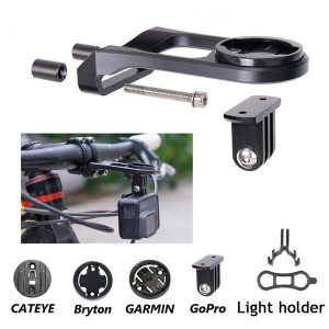 bicycle computer mount bracket handlebar speedometer for garmin edge200 520 bryton rider 310 330 igs50e cateye