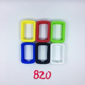 bicycle silicone rubber shockproof protect cover case for garmin edge 820 bike cycling gps computer with film