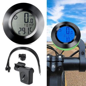 bicycle speedometer english computer waterproof accurate extension holder black durable riding odometer cycling wireless bike