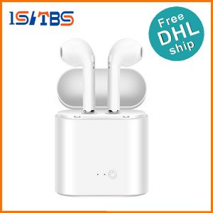 bluetooth headphones i7 i7s tws twins earbuds mini wireless earphones headset with mic stereo v4.2 for phone android with retail package