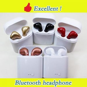 bluetooth headphones i7s i8x i9s tws twins earbuds wireless earphones headset with mic stereo v5.0 for iphone android