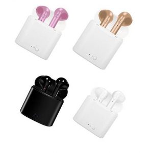 bluetooth headphones i7s tws mini wireless bluetooth earphone stereo earbud headset with charging box mic for iphone android