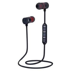 bluetooth headset xt-6 magnetic wireless sports headphones stereo bt 4.1 with microphone headset for ios android