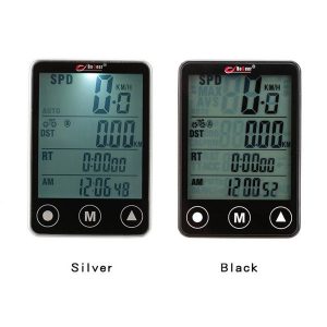 bogeer 308wireless bicycle computer cycling bike satch sensor waterproof with lcd display odometer speedometer led backlight