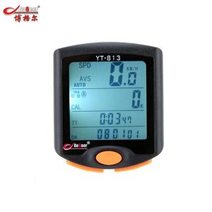 bogeer bicycle computer wireless bike computer rainproof digital odometer speedometer satch thermometer night light backlit