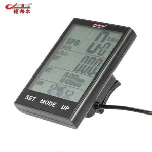 bogeer bike computer bicycle speedometer odometer temperature backlight water resistant riding cycling computer