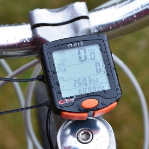 bogeer yt-813 imported sensors lcd backlit bicycle computer speedometer speed meter odometer rainproof bike computer