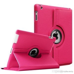 brand new 360 degrees rotating flip smart cover pu leather stand case for new ipad 2017 9.7 pro 10.5 2 3 4 5 6 air air2 mini 1/2/3 mini4