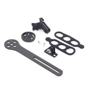 carbon bike computer mount for integrated bar per garmin wahoo elemnt mini bolt giant bryton sport camera headlight mount