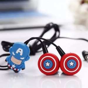 cartoon batman earphones avengers headphones headset earphones 3.5mm for mp3mp4 player mobilephones iphone htc smasung