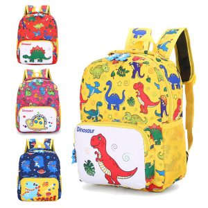 children school backpacks 2019 new canvas kids carton backpacks preppy school bags for boys girls pupils student book bag