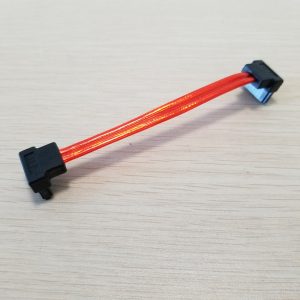 custom sata cable adapter data cable ultra soft red 10cm