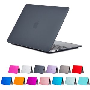 cyberstore frosted matte rubberized hard case for 2018 new macbook 13.3 air pro touch bar 15.4 pro retina lapprotective cover