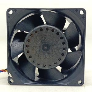 delta 8cm 8038 12v high volume pwm temperature control fan pfr0812xhe computer chassis server fan