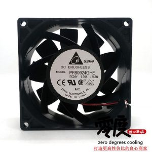 delta pfb0924ghe 24v 0.76a 92389cm abb inverter radiator fan