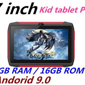 dhl kid tablet pc q98 quad core 7 inch 1024*600 hd screen android 9.0 allwinner a50 real 1gb ram 16gb q8 with bluetooth wifi