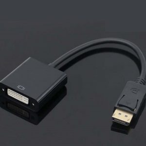 displayport dp to dvi adapter display port to dvi cable adapter converter 1080p for monitor projector displays 50pcs/lot