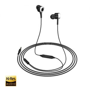 dodocool Hi-Res In-Ear Earphones with Remote and Microphone 3.5mm Audio Plug for iPhone 6 / 6s / Samsung S6 / S5 / Note 4 / Blackberry / Nexus / PC and other Devices Black