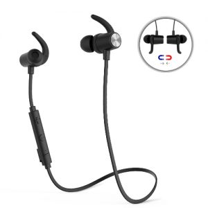 dodocool Magnetic Wireless Stereo Sports In-Ear Headphone with HD Mic CVC 6.0