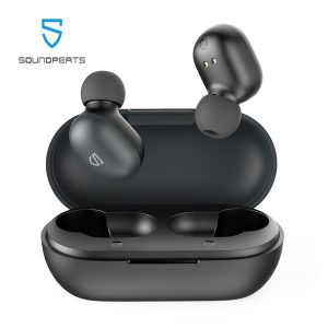 dudios true wireless earbuds mini touch control bluetooth 5.0 earphone built-in mic 7.2mm enhanced drivers ipx5 waterproof