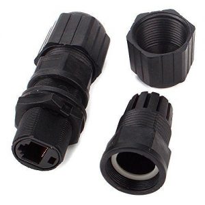 durable m20 ethernet lan rj-45 rj45 outdoor ap waterproof connector double cable