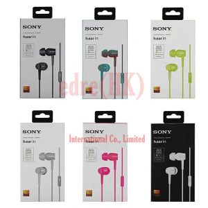 ex750 earphone in-ear stereo bass headset wired headphone handsremote mic earbuds for iphone samsung sony 3.5mm jack with package