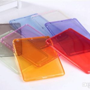 factory price new for ipad 2 3 4 5 6 case transparent tablet pc protective cover soft silicone back cover for pad pro mini shell cases