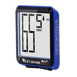 fine workmanship west biking bike bicycle wireless computer satch waterproof speedometer high stability