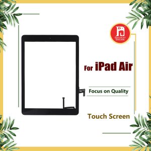 for ipad air 1 for ipad 5 digitizer screen touch screens glass assembly with home button adhesive glue sticker replacement parts a1474 a1475