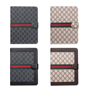 for ipad luxury case for ipad mini /1/2/3 fashion vintage grid case pu leather tablet phone cover for ipad air 10.5 inch pro 12.9 inch cases