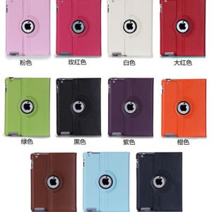 for ipad pro 9.7 pu leather 360 rotating case smart stand for ipad air 2 galaxy tab mini retina folding case