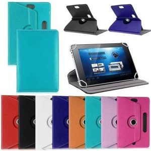 for unverisal 7 8 9 10inch flip case ipad samsung t280 t377 t380 t580 tablet cover leather rotating stand holder four corners cover