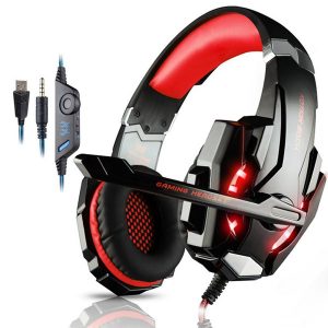 g9000 gaming headsets big headphones with light mic stereo earphones deep bass for pc computer gamer lapps4 new x-box